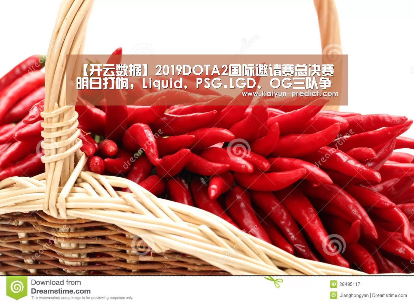 【开云数据】2019DOTA2国际邀请赛总决赛明日打响,Liquid、PSG.LGD、OG三队争夺冠军之神盾(图3) 开云视讯