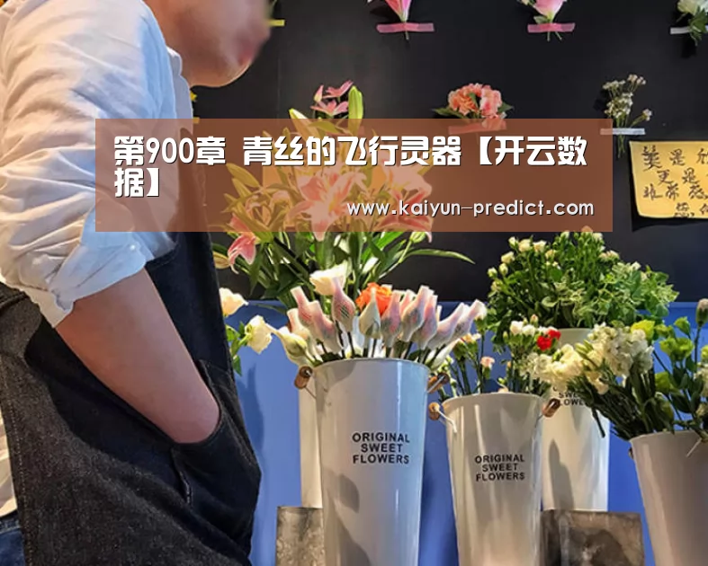 第900章 青丝的飞行灵器【开云数据】
